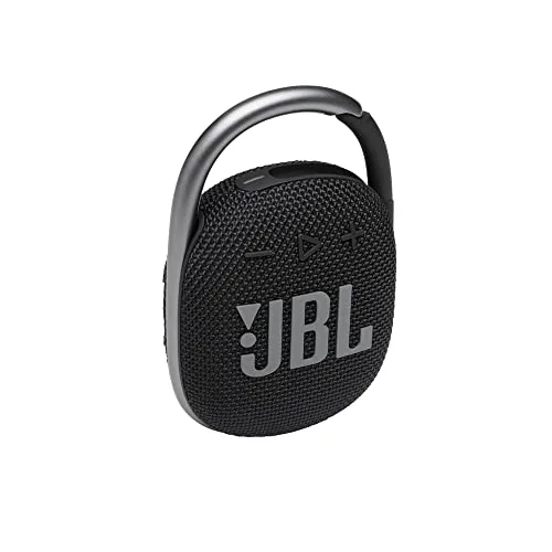 JBL Clip Portable Speaker with Bluetooth, Built in Battery, Waterproof and Dustproof Feature Black (JBLCLIPBLKAM)