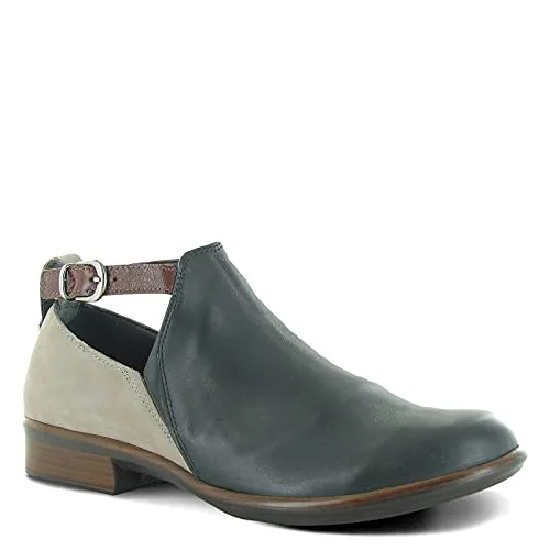 NAOT Women's Kamsin Transitional Black LthrStone Combo Boot US