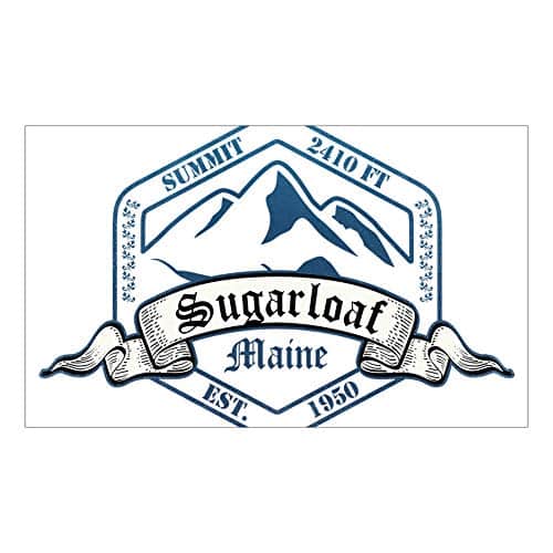 Sugarloaf Ski Resort Maine Decal Vinyl Bumper Sticker
