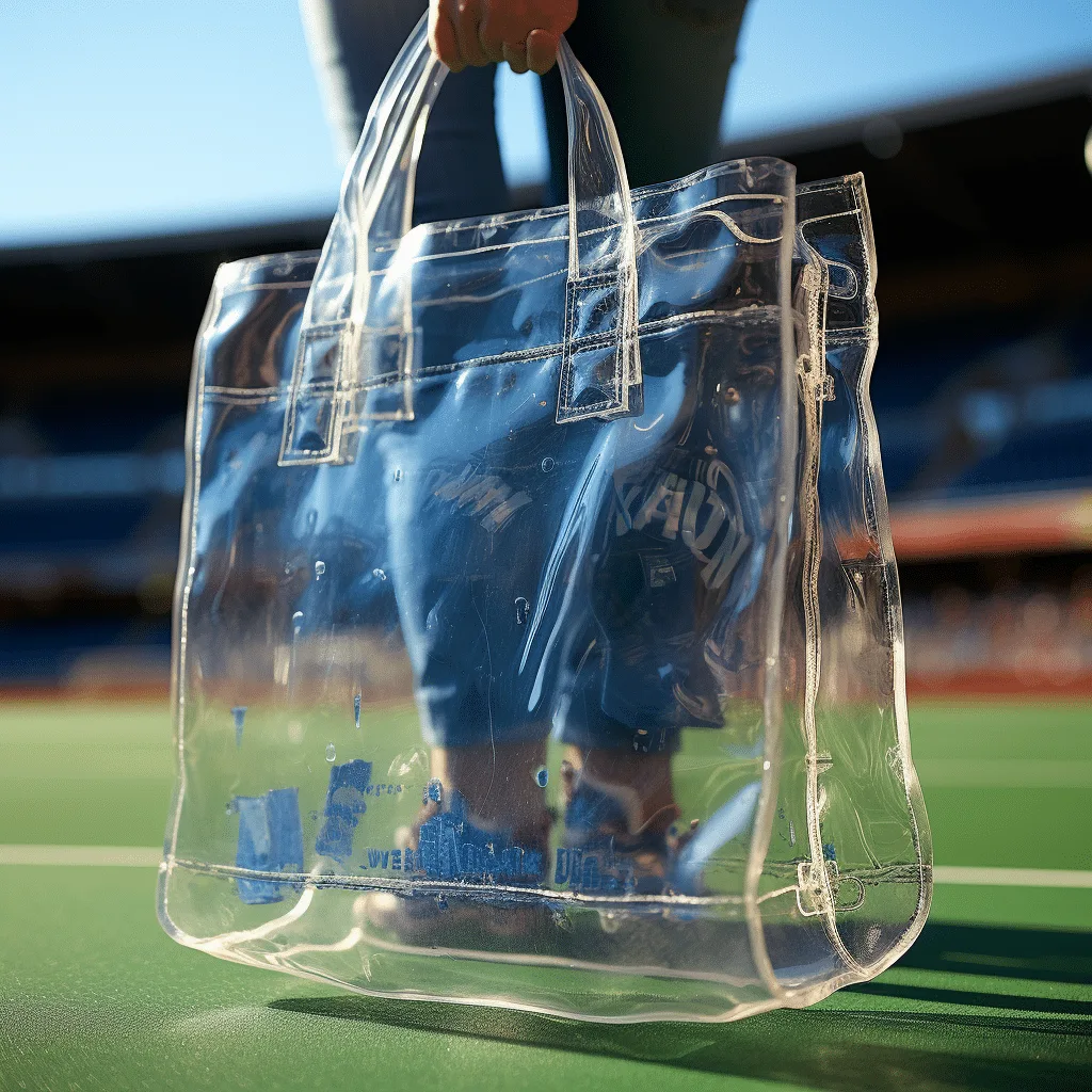 Clear Bag for Stadium