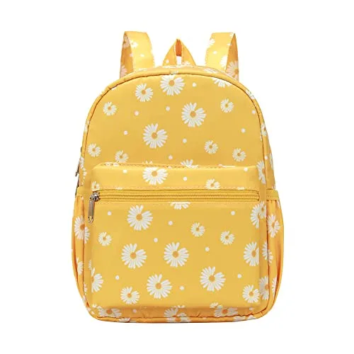 YiXiamo Cute mini tiny small lightweight water repellent pack bag backpack for grils children and adult (daisy)
