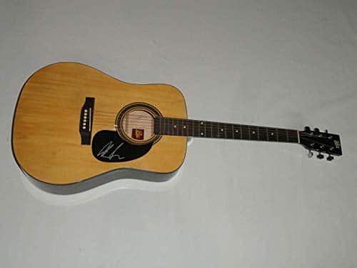 Art Alexakis Signed Natural Acoustic Guitar Everclear Proof Guitars