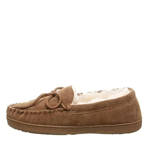 BEARPAW Men's Moc II Hickory Men's Slipper Men's Shoe Comfortable & Lightweight