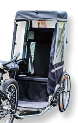 PediCruiser Adult Bike Trailer + Adult Walker Stroller in