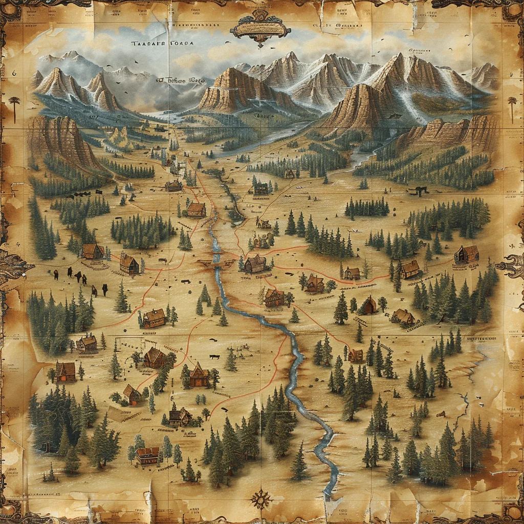 Buy Map of Montana Cities