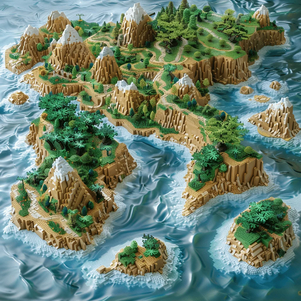 Lego World Map