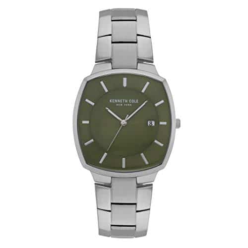 Kenneth Cole New York Men's KCClassic Analog Display Japanese Quartz Silver Watch