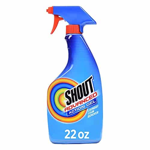 Shout Advanced Laundry Stain Remover Gel, Breaks Down + Types of Tough Stains oz Spray