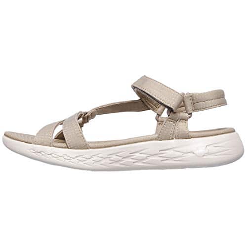 Skechers womens On the go Brilliancy Sport Sandal, Natural,