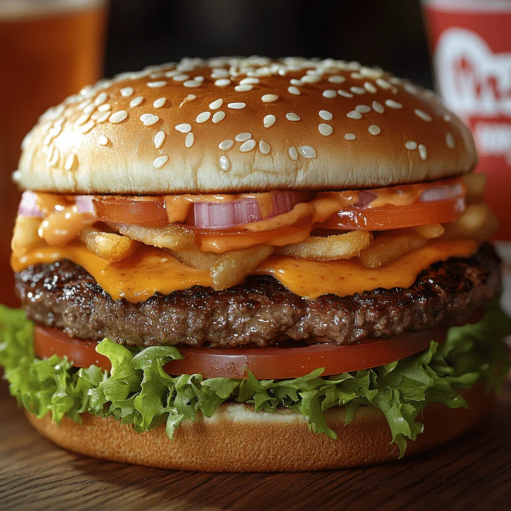 Whataburger Menu