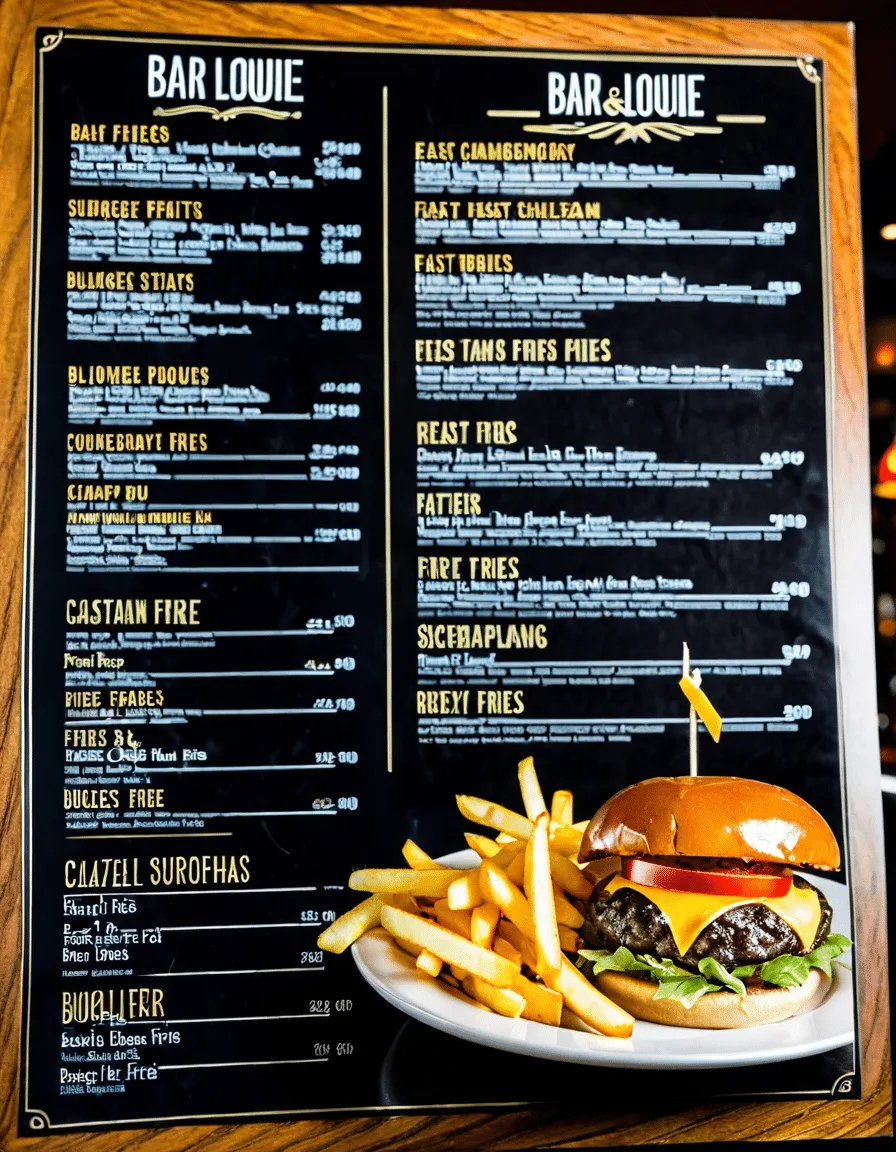 Burgerking Menu