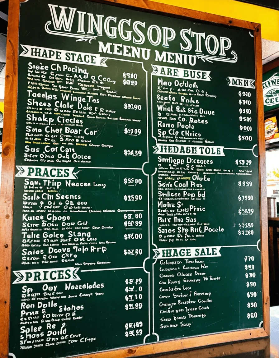 Wingstop Menu Prices