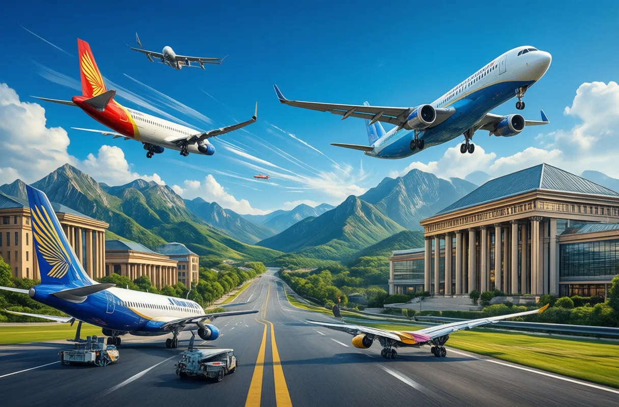 Airlines That Fly the Route